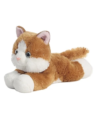 Aurora Small Sunshine Tabby Mini Flopsie Adorable Plush Toy Brown 8"