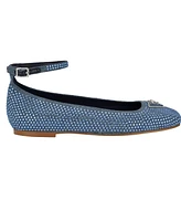 Guess Women's Levvise Square Toe Ballet Flat