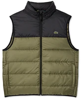 Lacoste Men's Hooded Puffer Vest