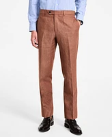 B by Brooks Brothers Men's Linen Classic-Fit Suit Separates Pant