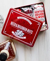 Sugar Plum Chocolates Beer Bourbon Liquor Nuts Gift Tin, 16 oz.