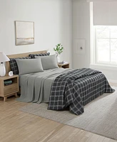 Swift Home Grid Plaid Reversible -Pc. Comforter Set