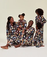 Disney | Macy's Women's 2-Pc Balloon Windows Notch-Collar Matching Family Pajamas Set, Created for