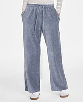 On 34th Women's Ribbed Velour Drawstring Pants