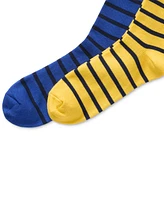 Polo Ralph Lauren Men's 2-Pk. Bright Stripes Slack Socks