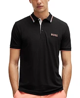 Boss by Hugo Men's Contrast Logo Polo