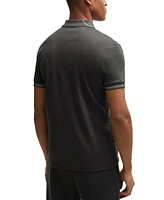 Boss by Hugo Men's Mesh Logo Slim-Fit Polo