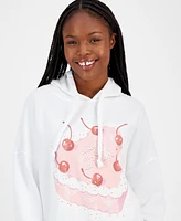 Grayson Threads, The Label Juniors' Cake Is My Love Language Graphic Hoodie