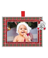 Ganz Frame Ornament Bear 'Baby's First Christmas 2024', 4"