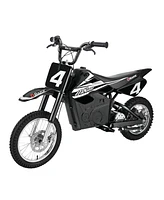 Razor MX400 & MX650 Electric Toy Motocross Motorcycle Dirt Bike, White & Black