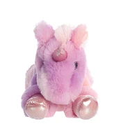 Aurora Small Unicorn Mini Flopsie Adorable Plush Toy Rainbow 8"