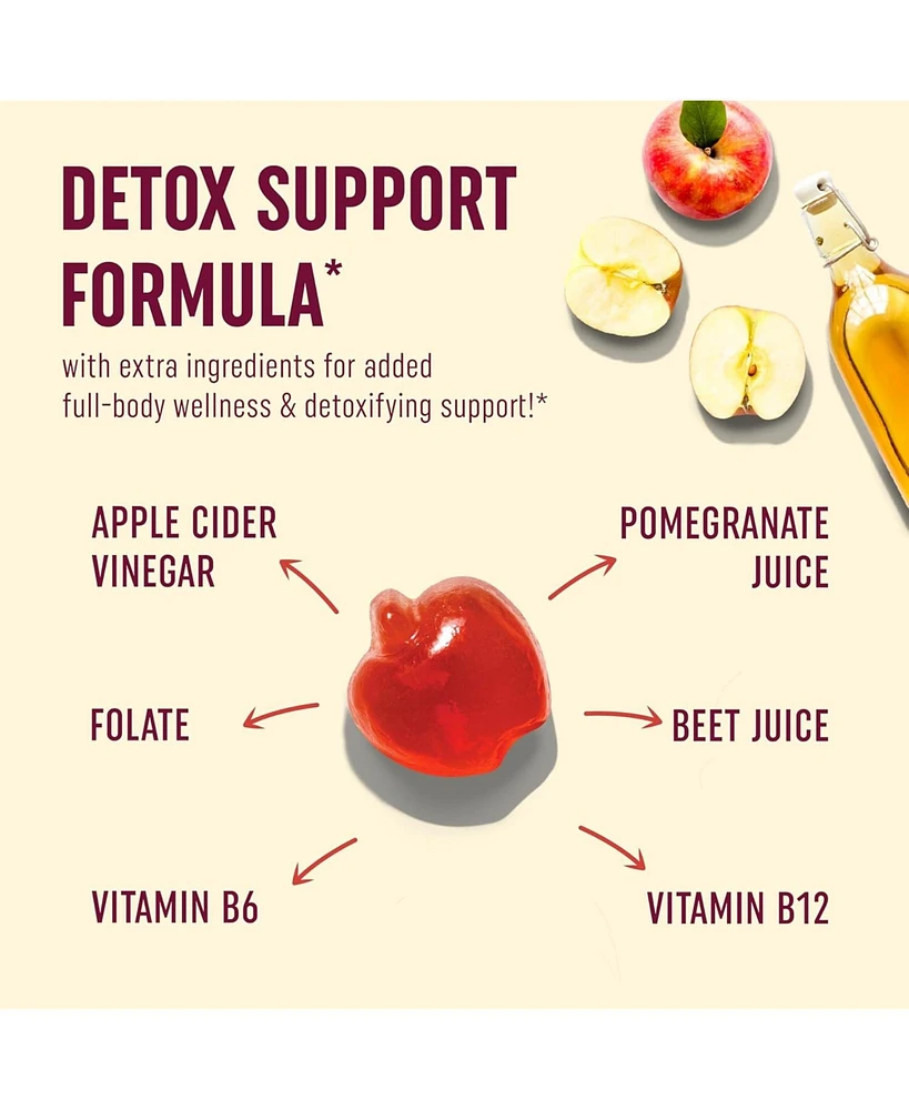 Mav Nutrition Apple Cider Vinegar Gummies with Vitamin B6, B12 & Folic Acid