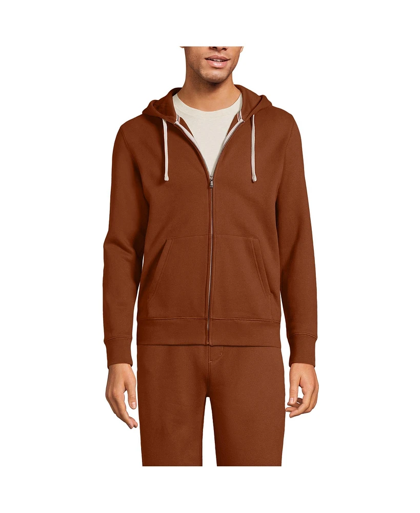 Lands' End Men's Long Sleeve Serious Sweats Full Zip Hoodie