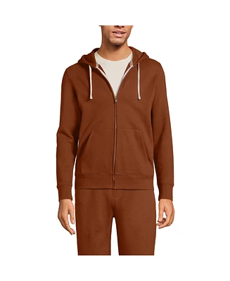Lands' End Men's Long Sleeve Serious Sweats Full Zip Hoodie