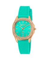 Just Cavalli Women's Glam Chic Turquoise Dial Watch - JC1L263P0035