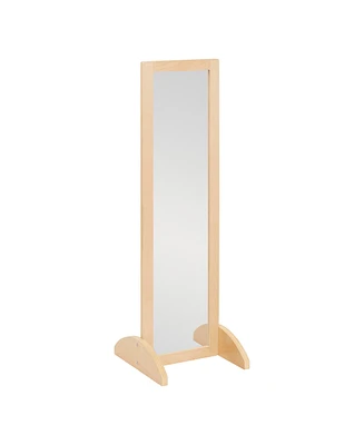 ECR4Kids Single-Sided Bi-Directional Mirror, Natural