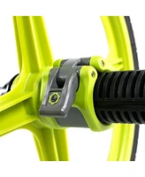 Axle Lightweight Olympic Barbell with Weighted Plates, (Straps Not Included)