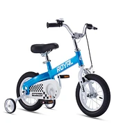 RoyalBaby Formula 16 Inch Kids Bike with Kickstand and Training Wheels, Blue