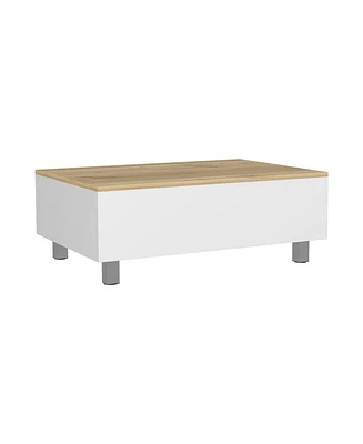 Depot E-shop Aran Lift Top Coffee Table, Storage Compartment