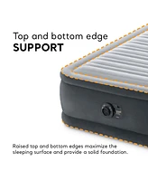 Intex Dura Beam Comfort Plus Airbed Mattress w/ Built-In Pump, Twin Size