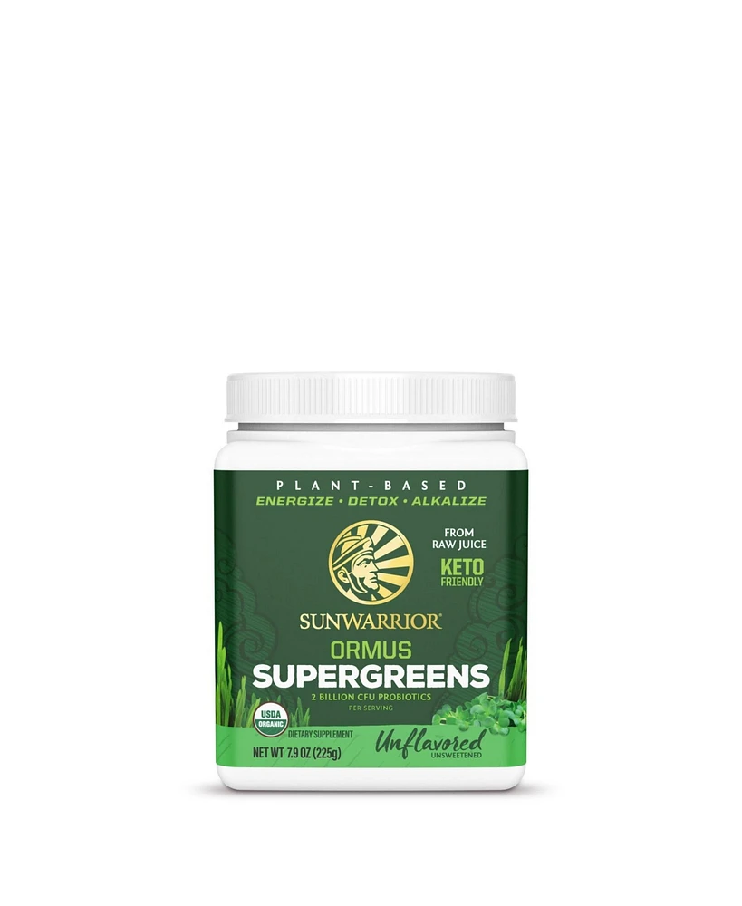 Sunwarrior Ormus Supergreens Powder, Unflavored, Sunwarrior