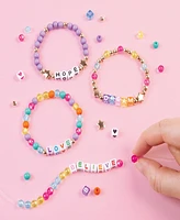 Make It Real Say Yes Alphabet Bead Bracelet Set