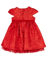 Rare Editions Baby Girl Brocade Social Dress