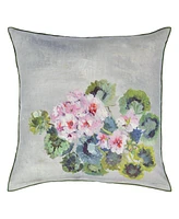 Designers Guild Grandiflora Rose Epice Linen Decorative Pillow