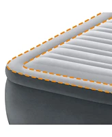 Intex Dura Beam Ultra Plush Headboard Airbed w/Built In Pump, Queen (2 Pack)