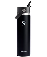 Hydro Flask oz Wide Mouth with Flex Straw Cap