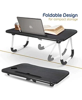 Nestl Foldable Lap Desk - Portable & Lightweight - Ideal for Working, Reading, or Eating