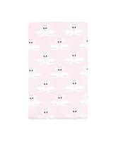 Hudson Baby Infant Girl Flannel Burp Cloth 10pk, Fairytale Princess, One Size