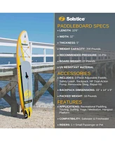 Solstice Watersports Bali 2.0 10.5 Foot Inflatable Stand-Up Paddle Board Kit