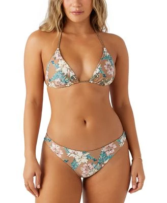 Oneill Juniors Amryn Geo Venice Revo Bikini Top Rockley Reversible Bikini Bottoms