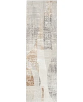 Inspire Me! Home Decor Iliana ILI04 2'3"x7'6" Runner Area Rug