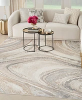 Nourison Home Brushstrokes BSK03 7'10"x9'10" Area Rug