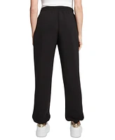 Guess Women's Cecelia Scuba Rhinestone-Logo Jogger Pants