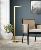 Hudson & Canal 52" Metal Malin Tall Integrated Led Floor Lamp