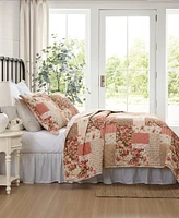 Laura Ashley Harrietta Patchwork Reversible -Pc. Quilt Set