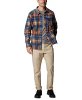 Columbia Men's Steens Mountain Ii Plaid Fleece Shirt Jacket