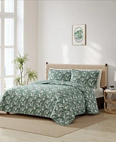 Tommy Bahama Home Pineapple Venture Reversible -Pc. Quilt Set