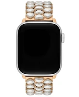 Kate Spade New York Women's Stainless Steel Rose Gold-Tone Band for Apple Watch, 38/40/41mm and 42/44/45/49mm - Rose Gold