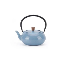 Minimal Enamelled Cast Iron Teapot