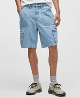 Mode of One Men's Cosell Cargo Jean Shorts, Exclusively at Macy's