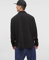 Mode of One Men's Long-Sleeve Knit Snap-Front Shirt, Exclusively at Macy's