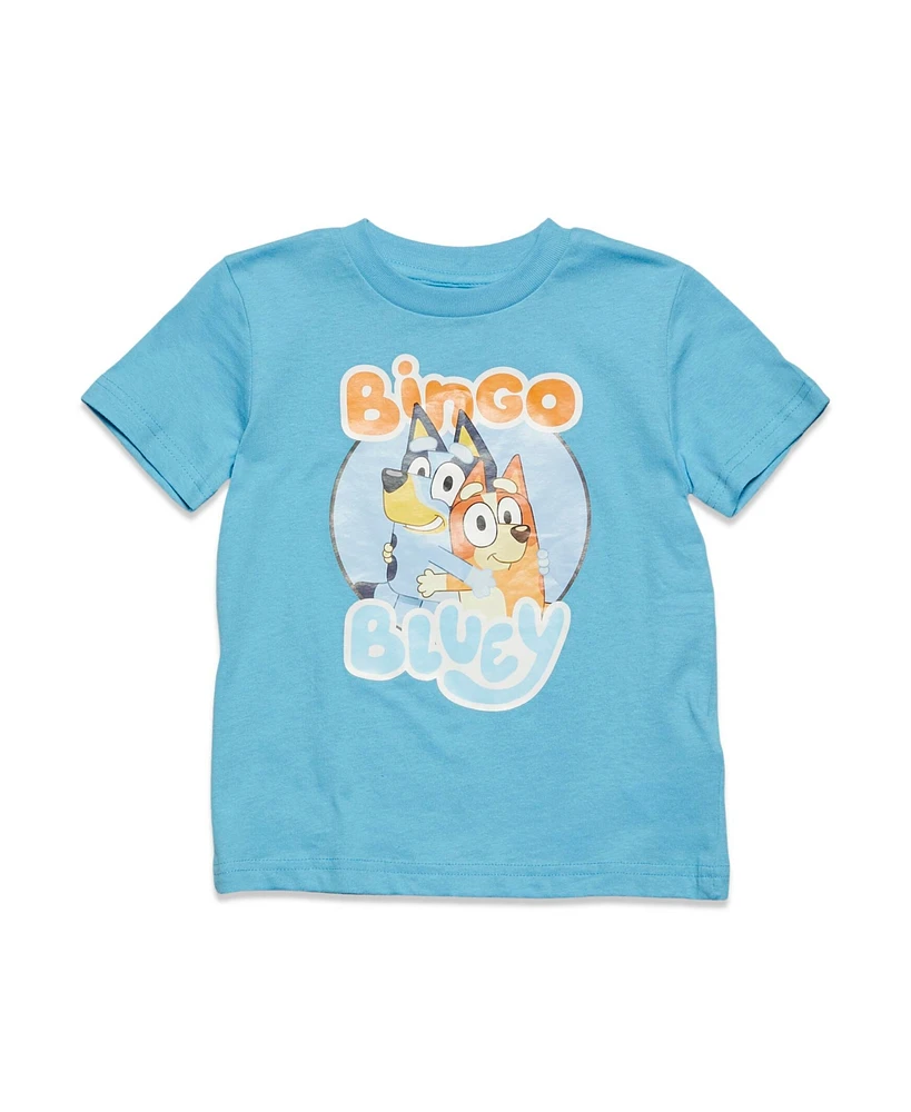 Bluey Toddler Boys Bingo Graphic T-Shirt