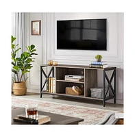 Yaheetech Tv Stand For 65-Inch Tv, 55-Inch Wide Tv Console Table with Storage