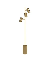 Hudson & Canal 65" Metal Dorset 3-Light Floor Lamp