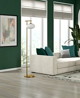 Hudson & Canal 68" Metal Blume Tall Arc Floor Lamp