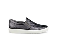 Ecco Women's Soft 7 Woven Slip-On Sneakers